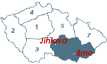 Tsjechische Regio Zuid Moravie